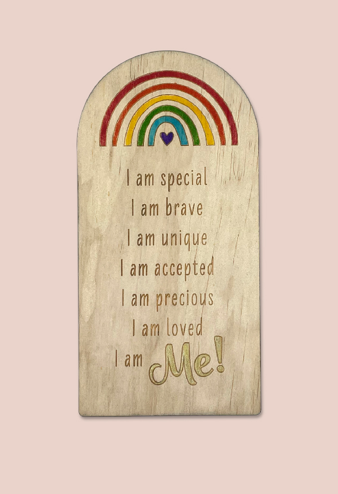 Image of 'I am Special' wall mounted plaque by Seeds to Sow