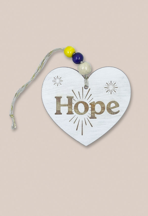 Image of 'Hope' Christmas decoration by Seeds to Sow
