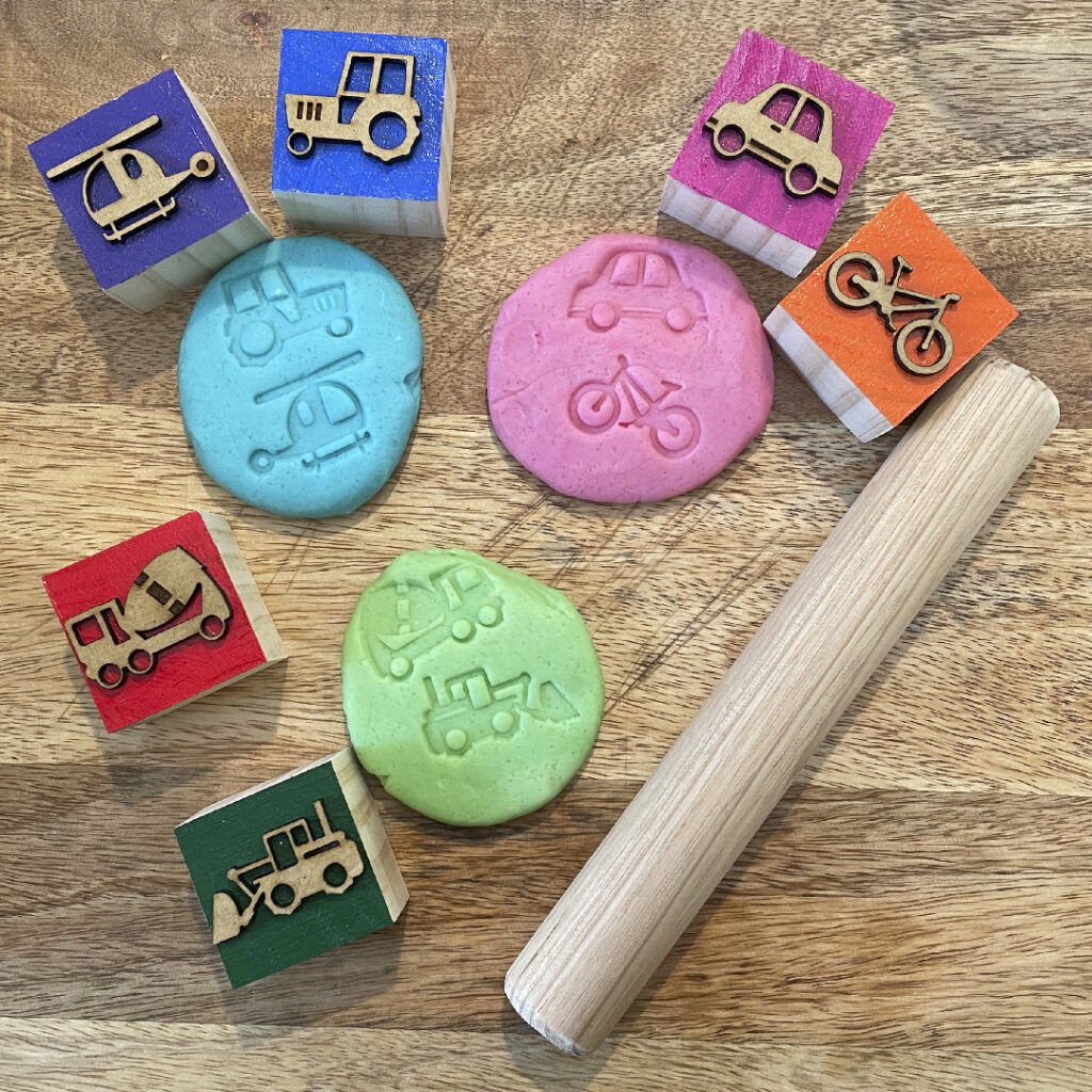 Image of Playdough Stamps by Seeds to Sow