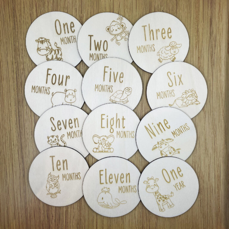 Image of Baby Milestone disc set by Seeds to Sow