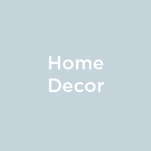 Image of 'Home Decor' button for website