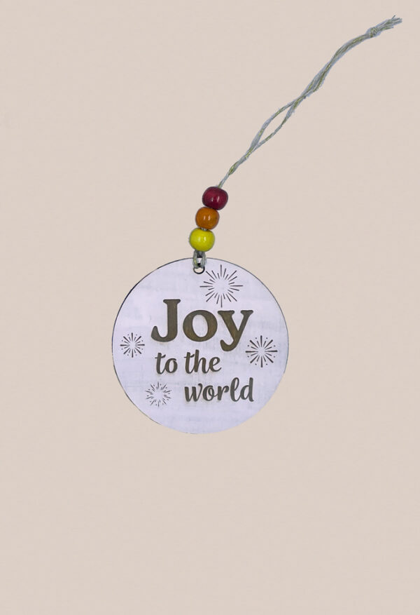 Image of 'Joy to the world' Christmas Carol decoration by Seeds to Sow