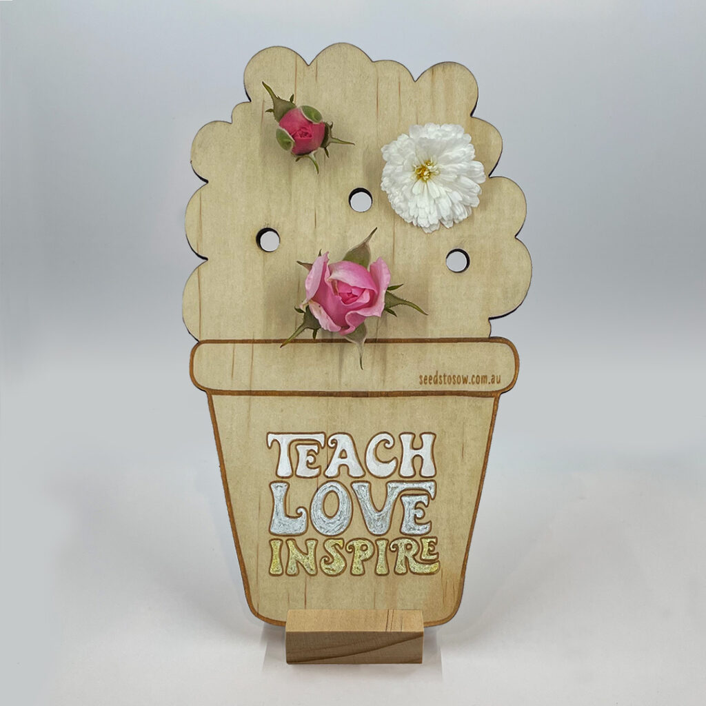 Image of Flower Teacher gift by Seeds to Sow