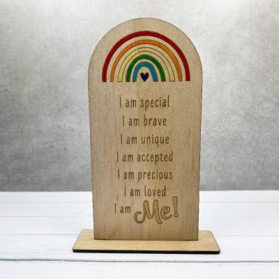 Image of 'I am Special' self standing plaque by Seeds to Sow